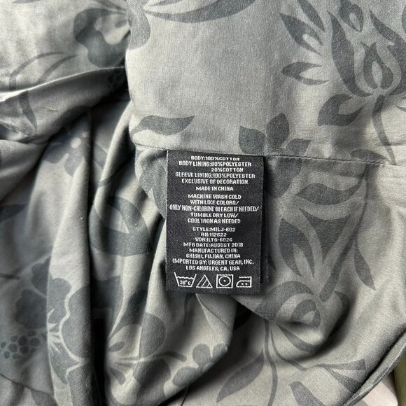 Indigo Star Major Lightweight Patch Pockets Military Jacket , Size S, Olive - Picture 8 of 10